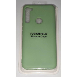 Capa Capinha Aveludada Silicone Case Fechada Moto One Fusion Plus FUSION PLUS:VERDE CLARO 1