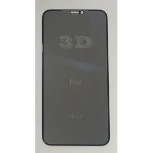 Pelicula De Vidro 3D Full Cover PRIVACIDADE Compatível Com IPhone 11 IPhone XR 1