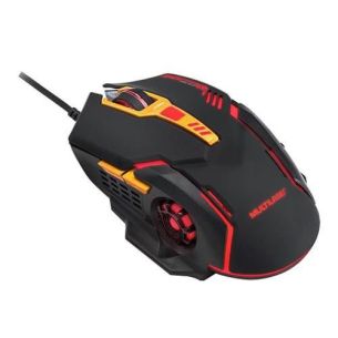 Mouse Gamer Red/orange Multilaser - Mo270