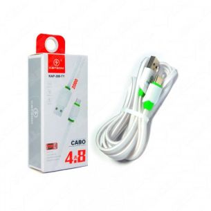 Cabo Carregador Turbo 2m USB Type - C 4.8A